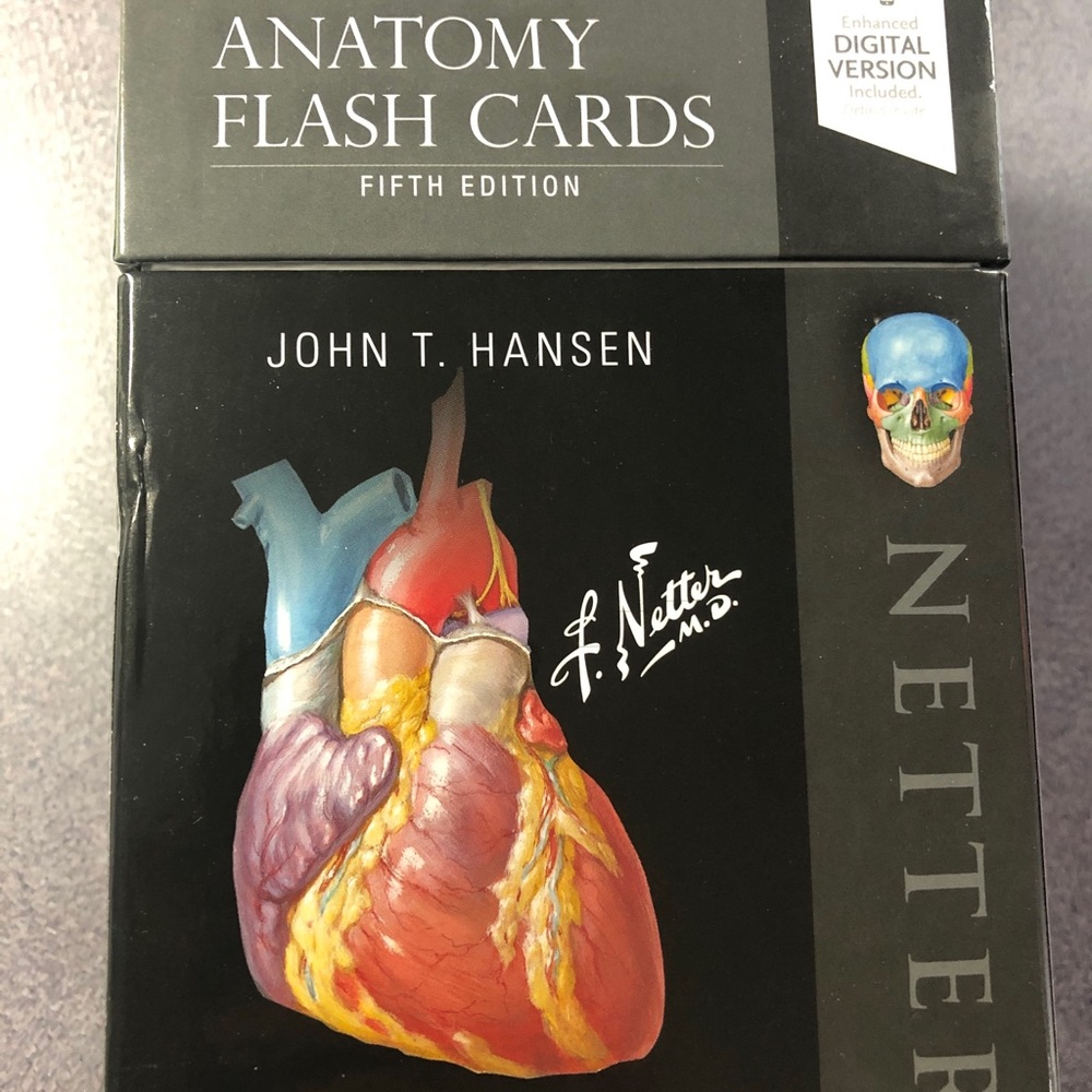 Netter's Anatomy Flashcards 5th Edition LIKE NEW